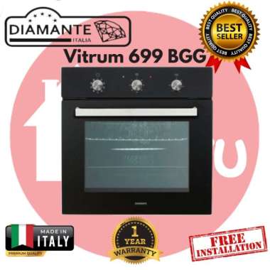 Oven Tanam Diamante Vitrum 699 BGG Built-In Gas Oven