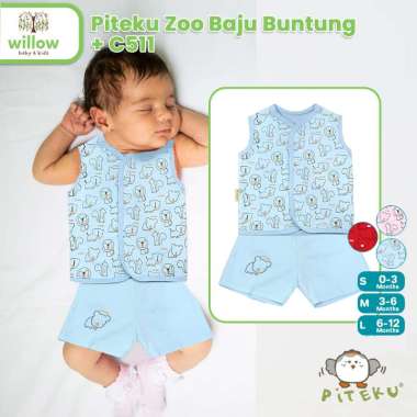 Setelan Anak - Piteku Zoo Baju Buntung Bis+C511 L