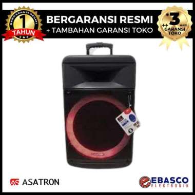 Speaker Aktif ASATRON HOLLYWOOD - Portable 15 Inch & Remote Control