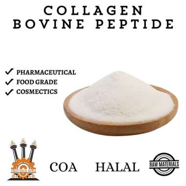 100gram Bubuk Collagen Bovine Peptides / Powder Murni Hydrolized Bovine Collagen 100gram