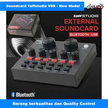 Taffware Bluetooth Audio USB External Soundcard V8S - Sound card V8S
