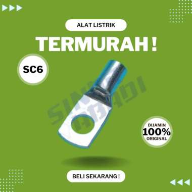 Skun Ring Bulat Besi Kabel 6MM