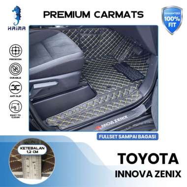 Haima Karpet Mobil Toyota Innova Zenix Fullset Bagasi Hybrid