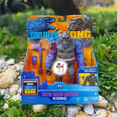 Godzilla vs Kong Action Figure - Kong Hong Kong Battle