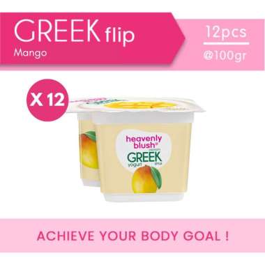 Heavenly Blush Greek Yogurt Cup Rasa Mango [100gr x 12 pcs]