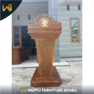 Mimbar Podium Ceramah Mimbar Kecil Minimalis