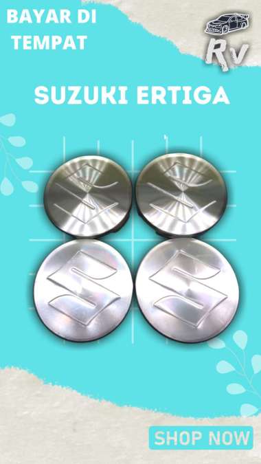 1pcs 54mm Suzuki Tutup Velg Roda Ertiga Baleno Splash Karimun SX4 XL7 Ring 13 14 Polish