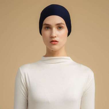 Lozy Hijab - Inner Basic Instan (Ciput Hijab Instan Bahan Rayon) Navy