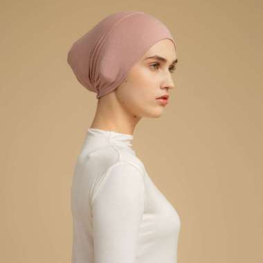 Lozy Hijab - Inner Basic Instan (Ciput Hijab Instan Bahan Rayon) Nude Cream
