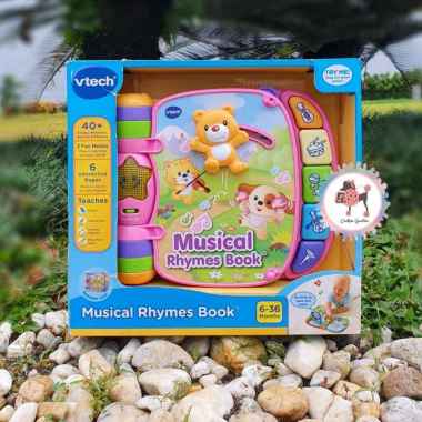 Vtech Musical Rhymes Book - Pink