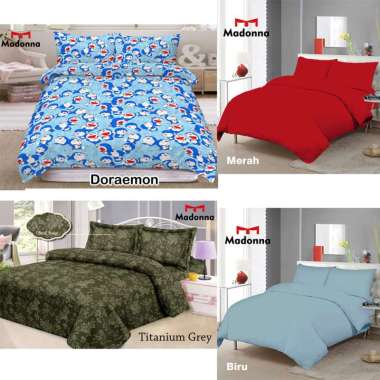 Sprei 120x200 160x200 180x200 Madonna Polos Emboss Motif Kualitas Terjamin Harga Murah Salem Polos 1