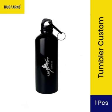 HUGeARNS - Tumbler Custom Premium Custom Corporate Merchandise / Tumbler UV Custom / Tumbler Botol M