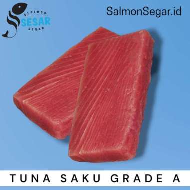 Tuna Saku Premium - Ikan Tuna Yellowtail Frozen 400-450gr