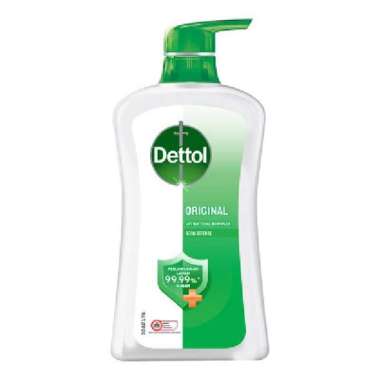 Dettol Sabun Mandi Cair Original Anti Bakteri Botol 625 g