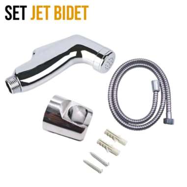Bidet Toilet Shower Set ( Selang + Kepala )