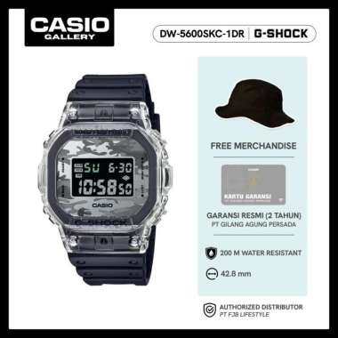 G-Shock Jam Tangan Pria DW-5600SKC-1DR Original Digital