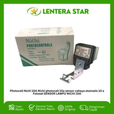 Photocell Nichi 10A Nichi photocell 10a sensor cahaya otomatis 10 a Fotosel SENSOR LAMPU NICHI 10A