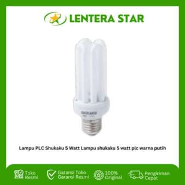 Lampu PLC Shukaku 5 Watt Lampu shukaku 5 watt plc warna putih