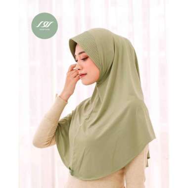 Bergo Instan / Hijab Instan Jersey/Afifah Sage