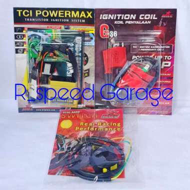 CDI TCI + KOIL G36 BRT POWERMAX DUALBAND KARISMA SUPRA X 125 KARBU KPH CDI TCI TR + SAKLAR