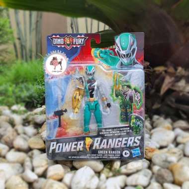 Power Rangers Dino Fury With Sprint Sleeve Green Ranger