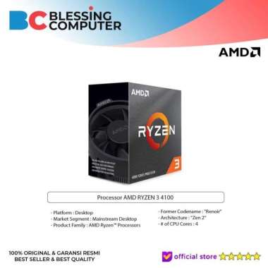 Processor AMD RYZEN 3 4100