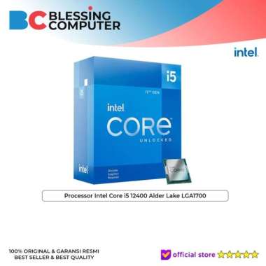 Processor Intel Core i5 12400 Alder Lake LGA1700