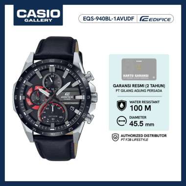 Casio Edifice Jam Tangan Original EQS-940BL-1AVUDF