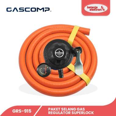 GASCOMP SELANG GAS PAKET REGULATOR SUPERLOCK GRS-915