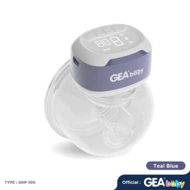 GEA BABY Cello Veola Handsfree Breastpump GHP-100 Pompa Asi Elektrik Portable Wearable Pumping Teal 