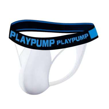 Celana Dalam Pria Thong PLAYPUMP PP259 Kain Modal Men Underwear Thong Putih L