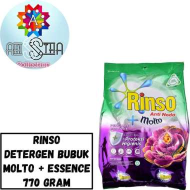 Rinso Detergen Bubuk Kemasan 770 Gram MoltoEssence