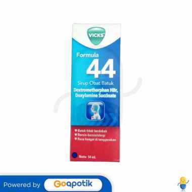 VICKS FORMULA 44 SIRUP 54 ML