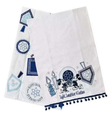 Disney Mickey and Minnie Mouse Hanukkah Kitchen Towel Set