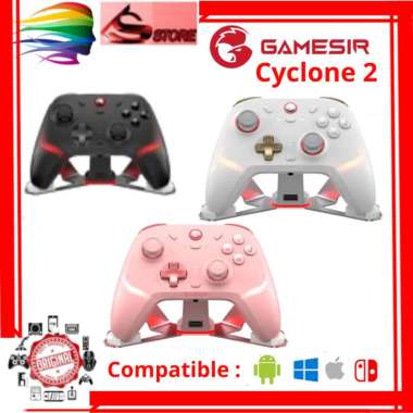 GameSir Cyclone 2 Wireless Gamepad Controller Joystick Hall Effect Stick for Switch Android iOS PC P