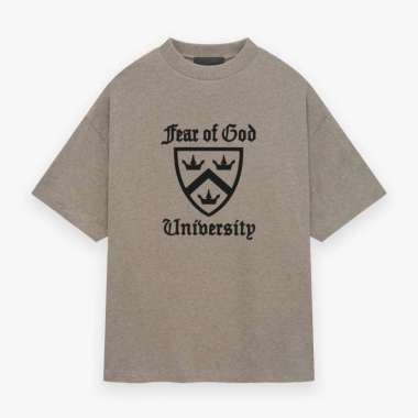 Fear of God Essentials University Heavy Crewneck GRAY S