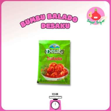 Sayur Segar - Desaku Bumbu Balado/Balado Seasoning 12.5 gr