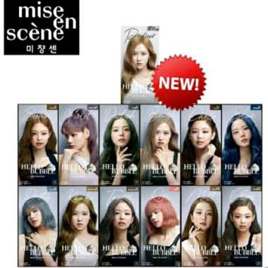 MISE EN SCENE Hello Bubble - Cat Rambut Bubble Ori 100% Dusty