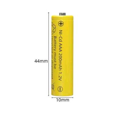 Baterai Rechargeable AAA Ni-CD 1.2V 200mAh