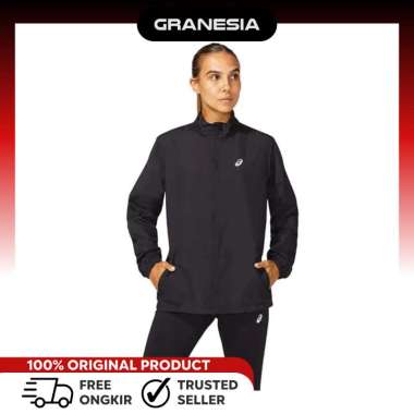 Asics Silver Running Womens Jacket 2012C3501|Jaket Olaharga Lari Wanita  L