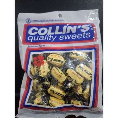Permen Jadul Collin Collins Kacang Butternut butter Nut Collins Permen Kacang Peanut Candy