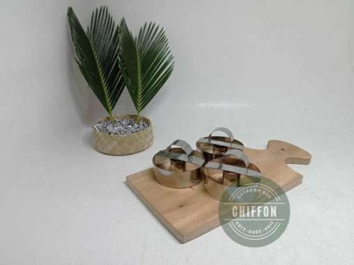 cetakan donat bulat stainless Mini