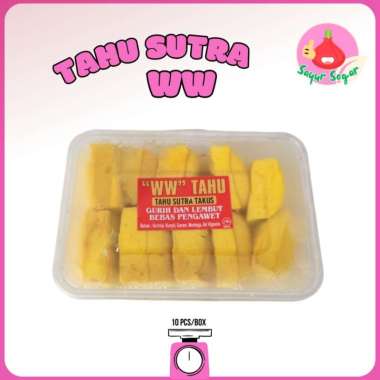 Sayur Segar - Tahu Sutra Kuning Box Isi 10 pcs / Silken Tofu