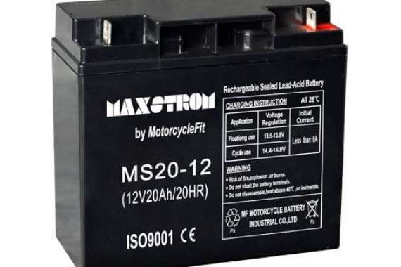Aki Sepeda Listrik 12V 20Ah Maxstrom Battery Kering