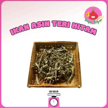 Sayur Segar - Ikan Asin Teri Hitam / Teri Halus 1 kg