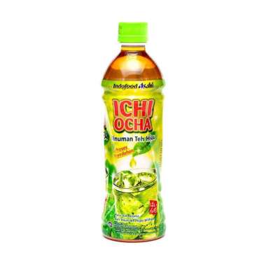 Ichi ocha green tea / madu lemon / melati 350 ml green tea