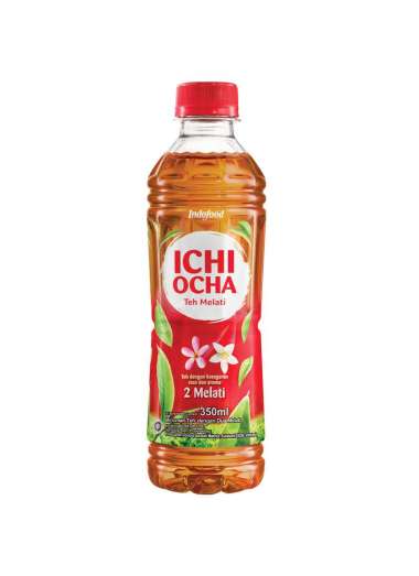 Ichi ocha green tea / madu lemon / melati 350 ml melati