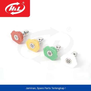 HL Nozzle Tip Quick Release Set Jet Cleaner isi 4 Pcs