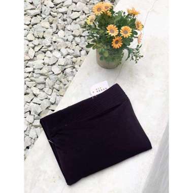 KENAN - HIJAB BERGO SYARI JUMBO // SABRINA JERSEY Black