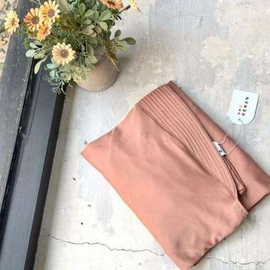 KENAN - HIJAB BERGO SYARI JUMBO // SABRINA JERSEY Coffe